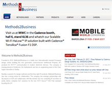 Tablet Screenshot of methods2business.com